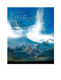 take flight - McCarter Theatre