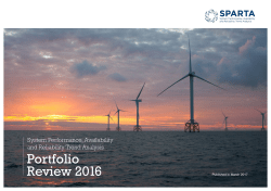 Portfolio Review 2016