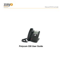 Polycom IP330 User Guide