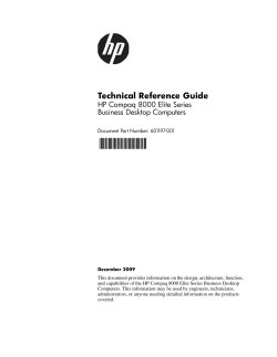 Technical Reference Guide