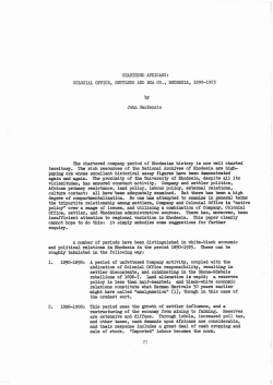 CHARTERED AFRICANS : COLONIAL OFFICE, SWTLERS lLND