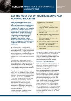GET ThE MOST OuT OF yOuR BudGETinG And