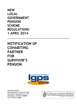 Cohabiting Partner Notification FormOpens new