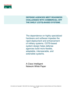 Defense Agencies Meet Readiness Challenges with