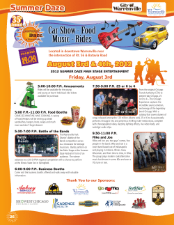 Summer Daze - Western DuPage Chamber