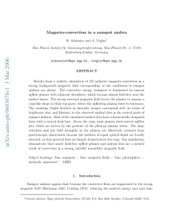 Magneto-convection in a sunspot umbra
