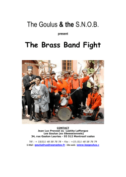 Brass Band Fight
