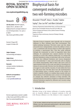 Figure 1 - Royal Society Open Science