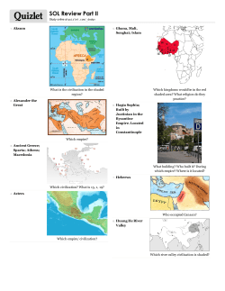 Print &rsaquo; SOL Review Part II | Quizlet | Quizlet