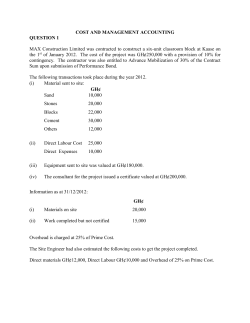 Part Three - The Institute of Chartered Accountants (Ghana)