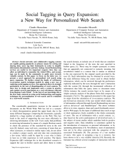 Social Tagging in Query Expansion: a New Way for