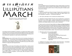 The Lilliputians March Small Works Competition