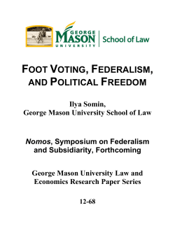 Ilya Somin - George Mason University