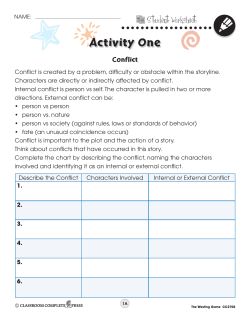 Activity One - Classroom Complete Press