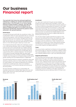 Our business - Australia Post