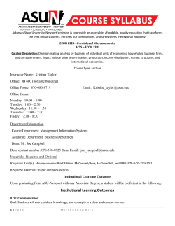 Institutional Learning Outcomes