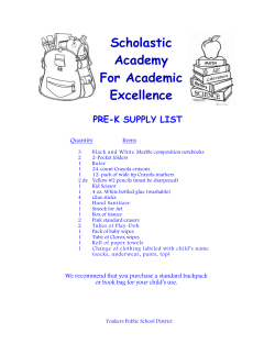 Scholastic Academy - Yonkers Public Schools