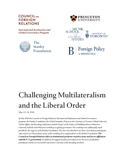 the PDF - The Stanley Foundation