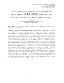 A SIXTH-ORDER COMPACT FINITE-VOLUME SCHEME