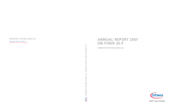Annual Report 2007 on Form 20-F