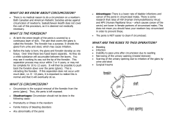 Circumcision - Saskatoon Health Region