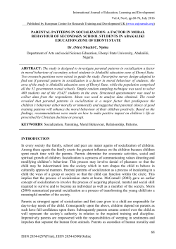 Pages: 68-76 (Download PDF) - European/American Journals