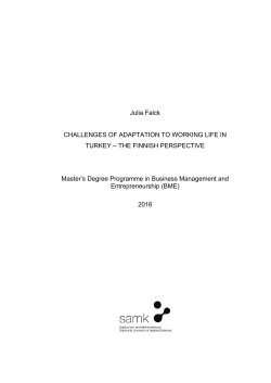 Opinn&auml;ytety&ouml;n asettelumalli