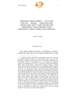 [h]ostile indian tribes . . . outlaws, wolves . . . bears . . . grizzlies and