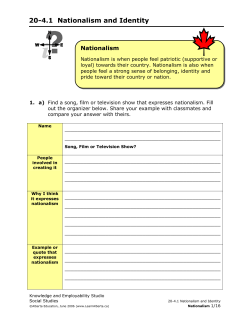 20-4.1 Nationalism and Identity