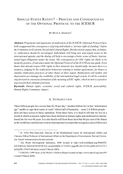 64 SHOULD STATES RATIFY? &ndash; PROCESS AND