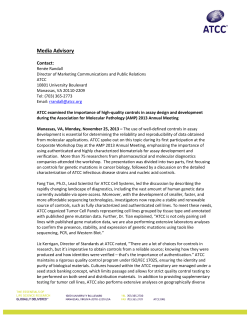 ATCC Examined the Importance of High