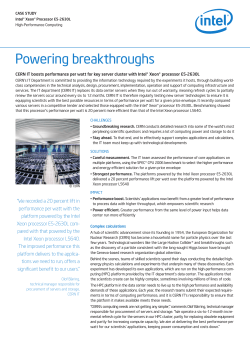 Powering breakthroughs