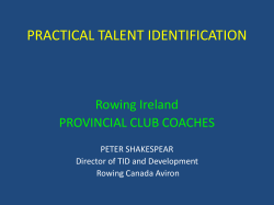 practical talent identification
