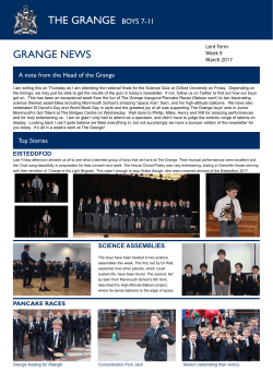 the 3 March E-Newsletter Here