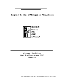 Lesson - PDF Version - Michigan Center for Civic Education