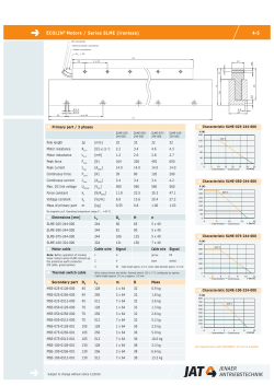 ECOLIN&reg; Motors / Series SLME (ironless) 4-5