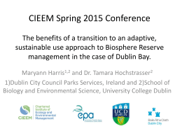 The benefits of a transition to an adaptive, sustainable use