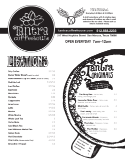 OPEN EVERYDAY 7am-12am