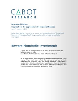 Read more... - Cabot Research