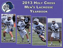 2013 men`s lacrosse.indd