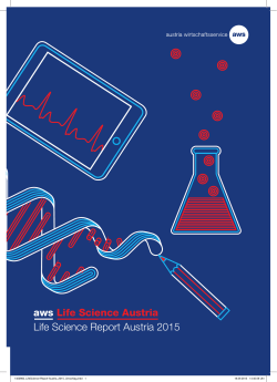 Life Science Report Austria 2015