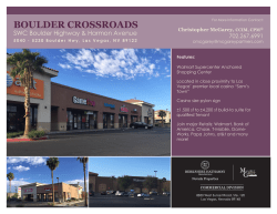 boulder crossroads