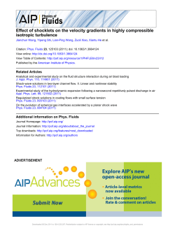 Effect of shocklets on the velocity gradients in highly compressible