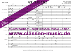 One Night Only One Night Only - Classen Music