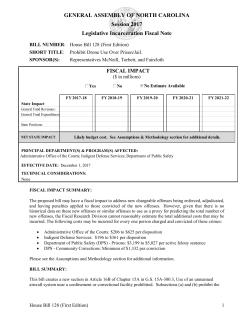 HIN0128v1 - North Carolina General Assembly