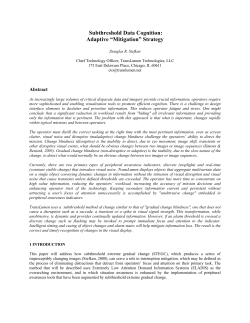 Subthreshold Data Cognition: Adaptive &ldquo;Mitigation&rdquo; Strategy