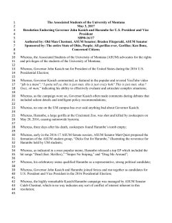 SB90-16/17 - University of Montana