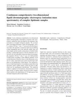 Anal. Bioanal. Chem. 407 (2015)