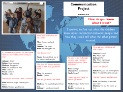 Communication Project