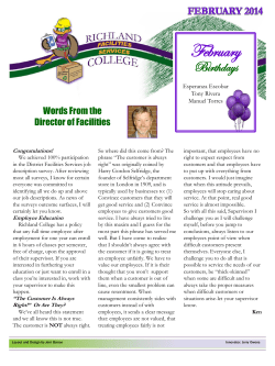 February Newsletter